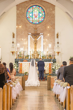Thalial and Francisco wedding reception at La Mirada Golf course in