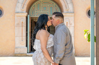 Jessica and Cory engagement photo session at Our Lady of Mount C