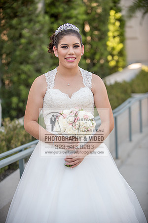 Andrea Lissette quinceaneras, sweet sixteens, weddings, family portraits, anniversaries, photography and video at Miraculos medal catholic church in Montebello,  receptions at Quiet Cannon Montebello,