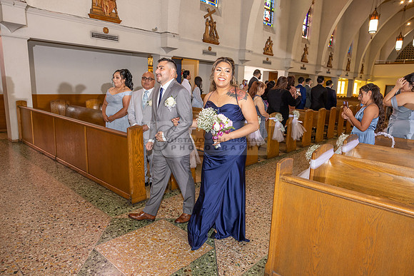Thalial and Francisco wedding reception at La Mirada Golf course in