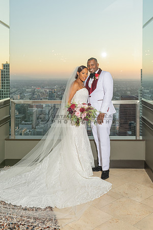 Antecia and Terry Wedding celebration, reception at City Club Los Angeles Ca, photography and videography by Gustavo Villarreal, 323-633-8283, www.gvphotoandvideo.com