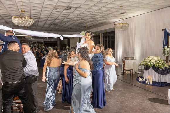 Thalial and Francisco wedding reception at La Mirada Golf course in