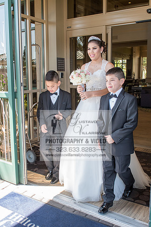 Andrea Lissette quinceaneras, sweet sixteens, weddings, family portraits, anniversaries, photography and video at Miraculos medal catholic church in Montebello,  receptions at Quiet Cannon Montebello,