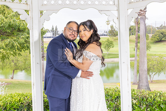Thalial and Francisco wedding reception at La Mirada Golf course in