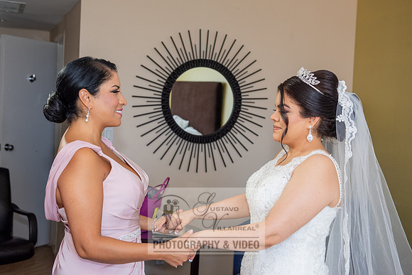 Anthony and Alma wedding celebration at st. Joseph's catholic Ch