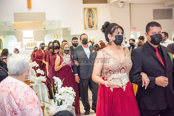 LINK #1 - Xochitl and Luis wedding ceremony at St. Peter Chanel Catholic C