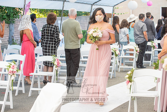 Anthony and Alma wedding celebration at st. Joseph's catholic Ch