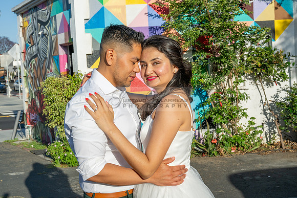 Margarita and Quintiliano engagement, weddings, quinceaneras, photos at La 4th st in Santa ana Ca. Gustavo Villarreal Photography, videographer, 323-633-8283