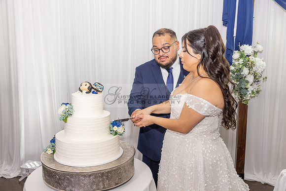 Thalial and Francisco wedding reception at La Mirada Golf course in