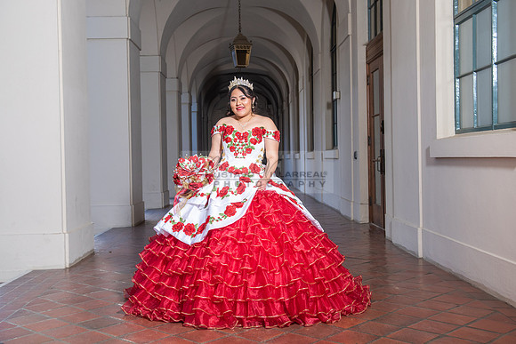 Estephanie Cristal Quinceanera photo shoot ideas, video in Pasadena City Hall in Pasadena Ca. Home reception, 323-633-8283
