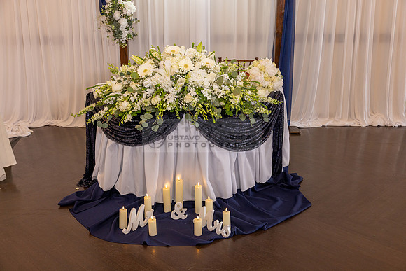 Thalial and Francisco wedding reception at La Mirada Golf course in