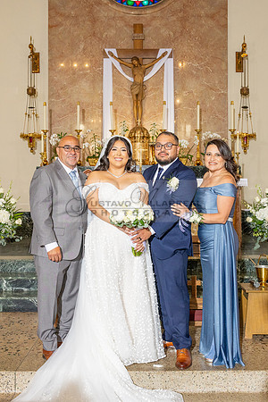 Thalial and Francisco wedding reception at La Mirada Golf course in