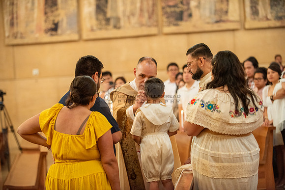 Baptism photographer, videographer at Cathedral of our Lady of Angeles in Los Angeles Ca. Gustavo Villarreal Photography, 323-633-8283, www.gvphotoandvideo.com