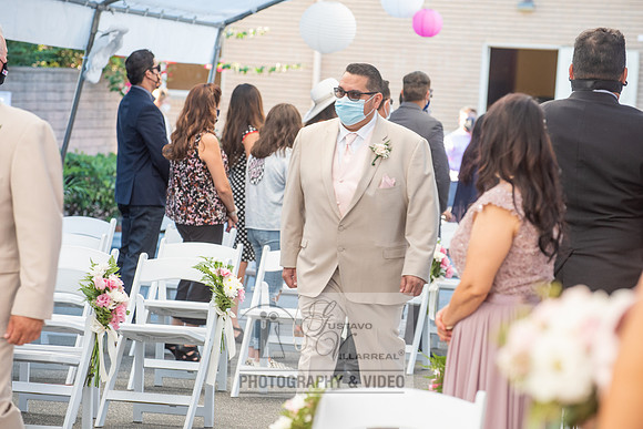 Anthony and Alma wedding celebration at st. Joseph's catholic Ch