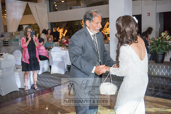 Reina and Adalberto wedding ceremony and reception, photographer