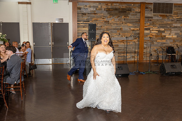 Thalial and Francisco wedding reception at La Mirada Golf course in