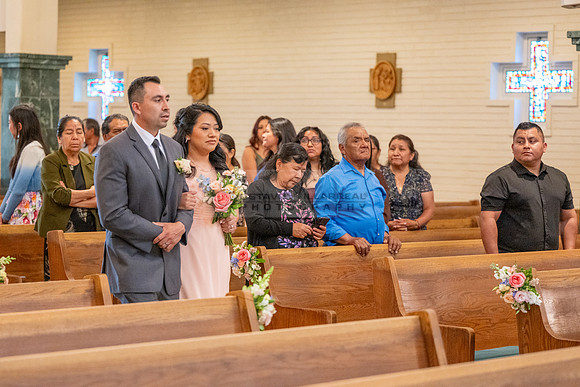 Sandra and Manuel wedding ceremony at St. Mary Catholic church in Escondido Ca, reception at Boulder Oaks Golf Course, Escondido Ca, Gustavo Villarreal Photography, videographer, 323-633-8283, www.gvp