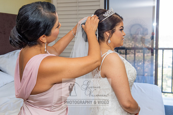 Anthony and Alma wedding celebration at st. Joseph's catholic Ch