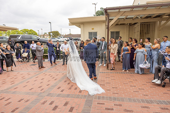 Thalial and Francisco wedding reception at La Mirada Golf course in