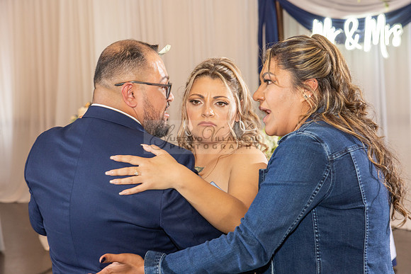 Thalial and Francisco wedding reception at La Mirada Golf course in