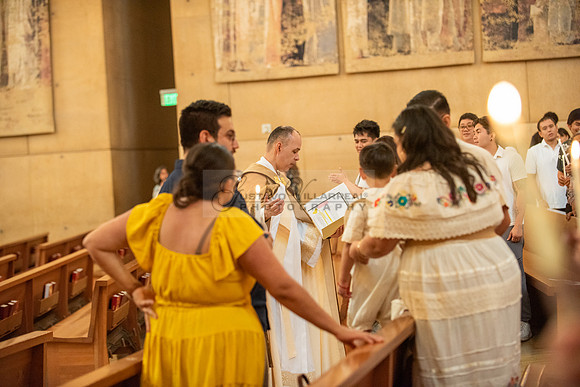 Baptism photographer, videographer at Cathedral of our Lady of Angeles in Los Angeles Ca. Gustavo Villarreal Photography, 323-633-8283, www.gvphotoandvideo.com