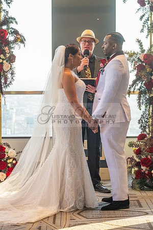 Antecia and Terry Wedding celebration, reception at City Club Los Angeles Ca, photography and videography by Gustavo Villarreal, 323-633-8283, www.gvphotoandvideo.com