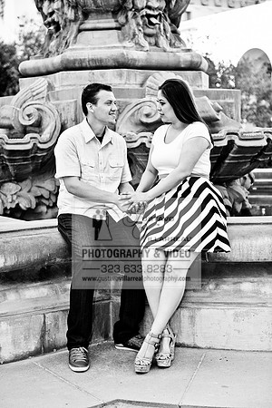 Saul and Cinthia Engagement photos in Pasadena, Wedding photo and video in Pasadena City hall, www.gustavovillarrealphotography.com, 323-633-8283