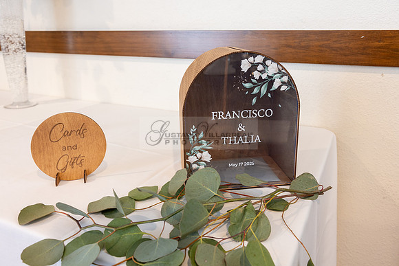 Thalial and Francisco wedding reception at La Mirada Golf course in