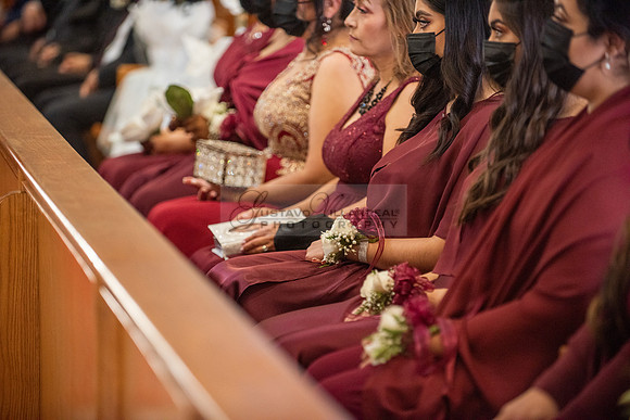 LINK #1 - Xochitl and Luis wedding ceremony at St. Peter Chanel Catholic C