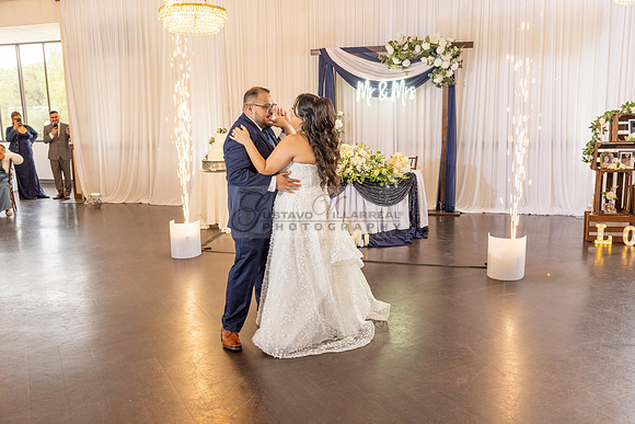 Thalial and Francisco wedding reception at La Mirada Golf course in