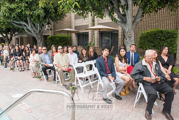 Reina and Adalberto wedding ceremony and reception, photographer