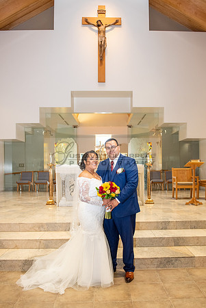 LINK #1 - Xochitl and Luis wedding ceremony at St. Peter Chanel Catholic C