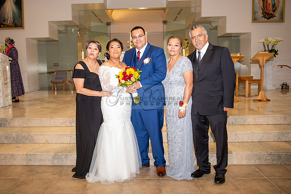 LINK #1 - Xochitl and Luis wedding ceremony at St. Peter Chanel Catholic C