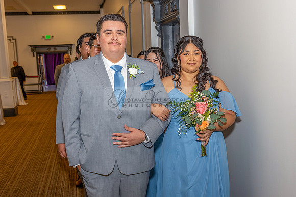 Raul and Yvette LINK #2, wedding ceremony at The Grand Theatre in Anaheim Ca, reception at The Rose Garden in Whittier Ca. Gustavo Villarreal Photography, videography, 323-633-8283, www.gvphotoandvide