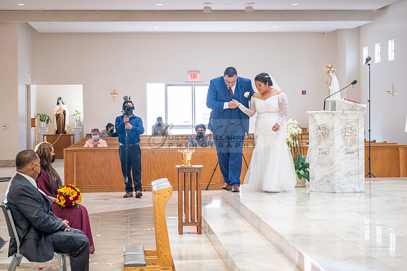 LINK #2 - Xochitl and Luis wedding ceremony at St. Peter Chanel Catholic C