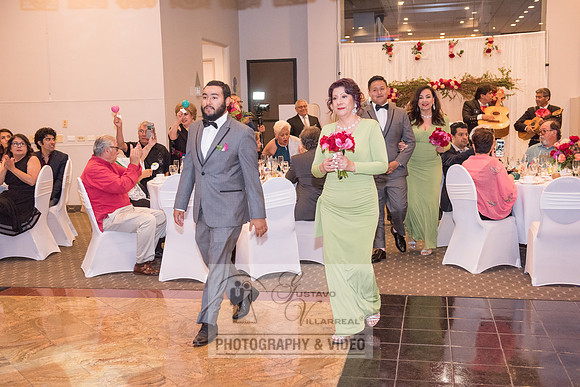 Reina and Adalberto wedding ceremony and reception, photographer