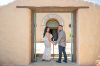 Jessica and Cory engagement photo session at Our Lady of Mount C