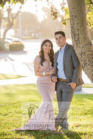 Alejandro and Monique engagement photos at Long beach Harbor Lighthouse, 323-633-8283, www.gustavovillarreal.com