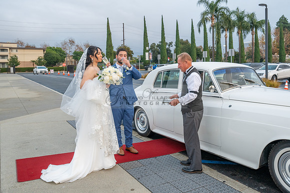 Bryan and Diana wedding ceremony at The Christ Cathedral in Garden Grove Ca, reception at The White House Event Center Anaheim Ca, Gustavo Villarreal photography, videography, 323-633-8283, www.gvphot
