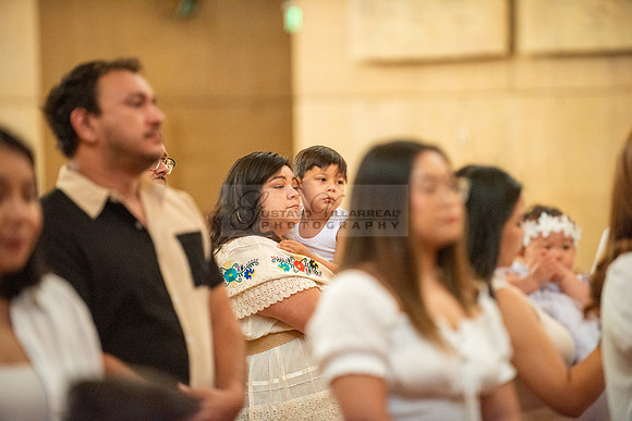 Baptism photographer, videographer at Cathedral of our Lady of Angeles in Los Angeles Ca. Gustavo Villarreal Photography, 323-633-8283, www.gvphotoandvideo.com