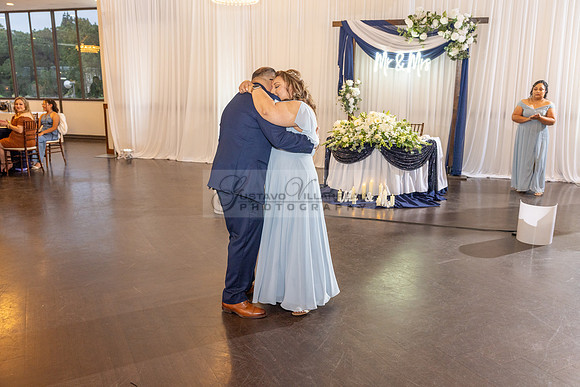 Thalial and Francisco wedding reception at La Mirada Golf course in