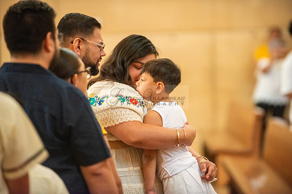Baptism photographer, videographer at Cathedral of our Lady of Angeles in Los Angeles Ca. Gustavo Villarreal Photography, 323-633-8283, www.gvphotoandvideo.com