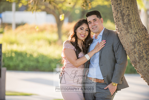 Alejandro and Monique engagement photos at Long beach Harbor Lighthouse, 323-633-8283, www.gustavovillarreal.com