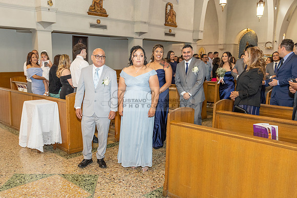 Thalial and Francisco wedding reception at La Mirada Golf course in
