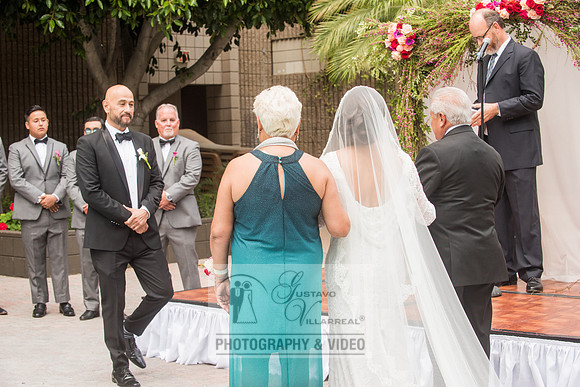 Reina and Adalberto wedding ceremony and reception, photographer