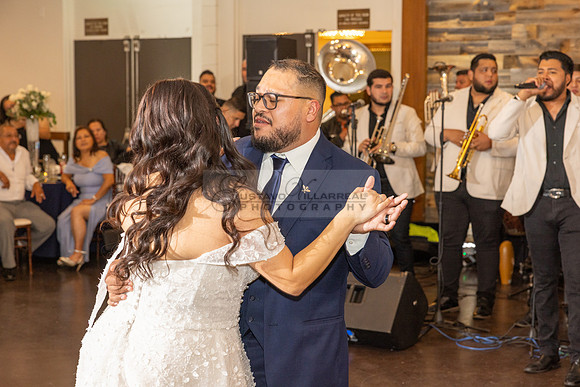 Thalial and Francisco wedding reception at La Mirada Golf course in