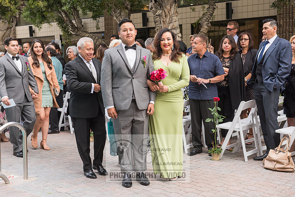 Reina and Adalberto wedding ceremony and reception, photographer