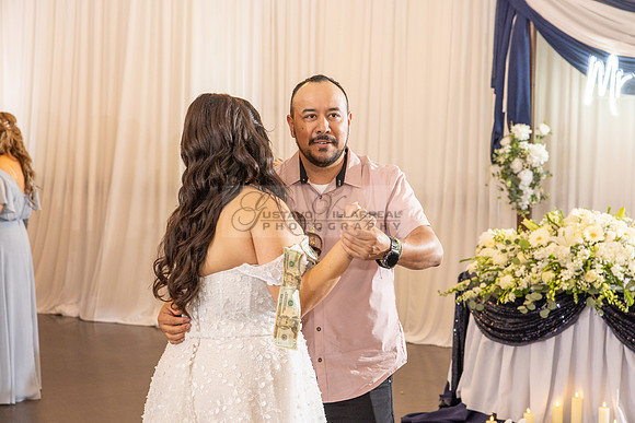 Thalial and Francisco wedding reception at La Mirada Golf course in