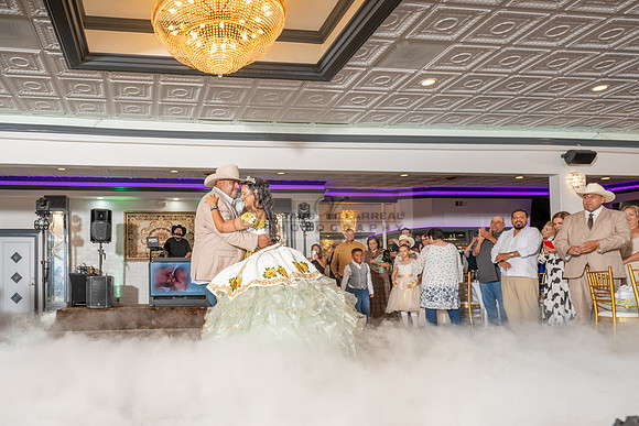 Arianna Tejada quinceanera celebration, photography, videography at Our lady of Guadalupe in El Monte Ca, Fiesta Mexican banquet Hall Montclair Ca, Gustavo Villarreal photo and video, 323-633-8283, ww