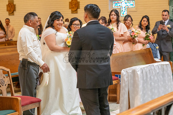 Sandra and Manuel wedding ceremony at St. Mary Catholic church in Escondido Ca, reception at Boulder Oaks Golf Course, Escondido Ca, Gustavo Villarreal Photography, videographer, 323-633-8283, www.gvp